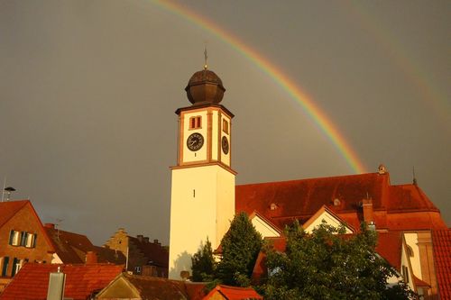 Hofweihnacht am Haus der Vereine in Pflaumheim