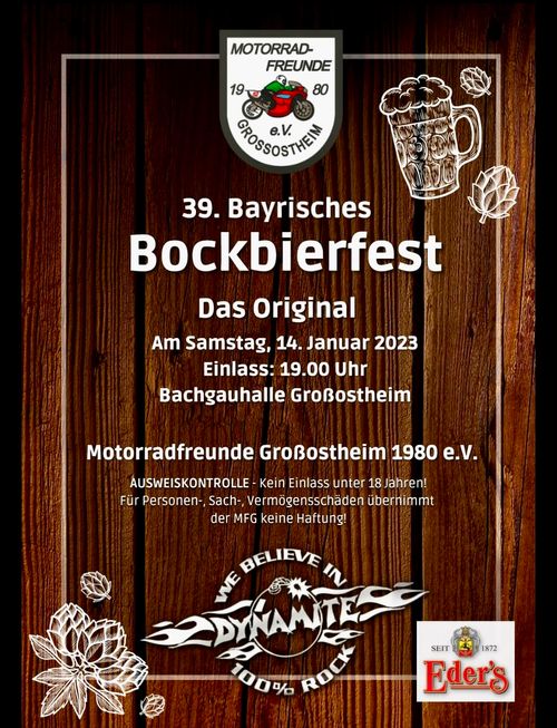 39. Bayerisches Bockbierfest