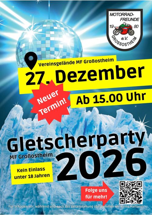 Gletscherparty 2026 der Motorradfreunde Großostheim