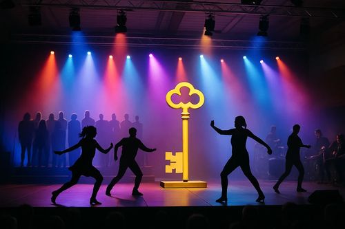 Songshine-Show „Schlüssel zum Glück“ in der Bachgauhalle