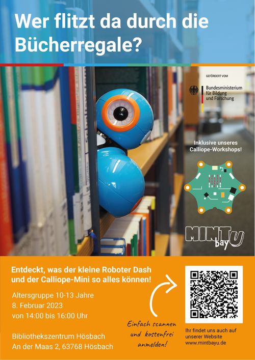 [Bachgau.Social] Programmierprojekt  Dash und Calliope – Roboter und mini-Computer mit vielen Möglichkeiten